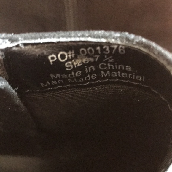 Pointed Toe Black Booties - Picture 9 of 9